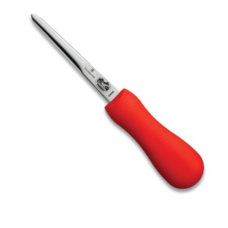 Swiss Army Brands 44696 Kitchen Specialty Knives & Tools Oyster 4In Blade, Boston Style, Regular, Supergrip Red Pa VIC-7.6399.6